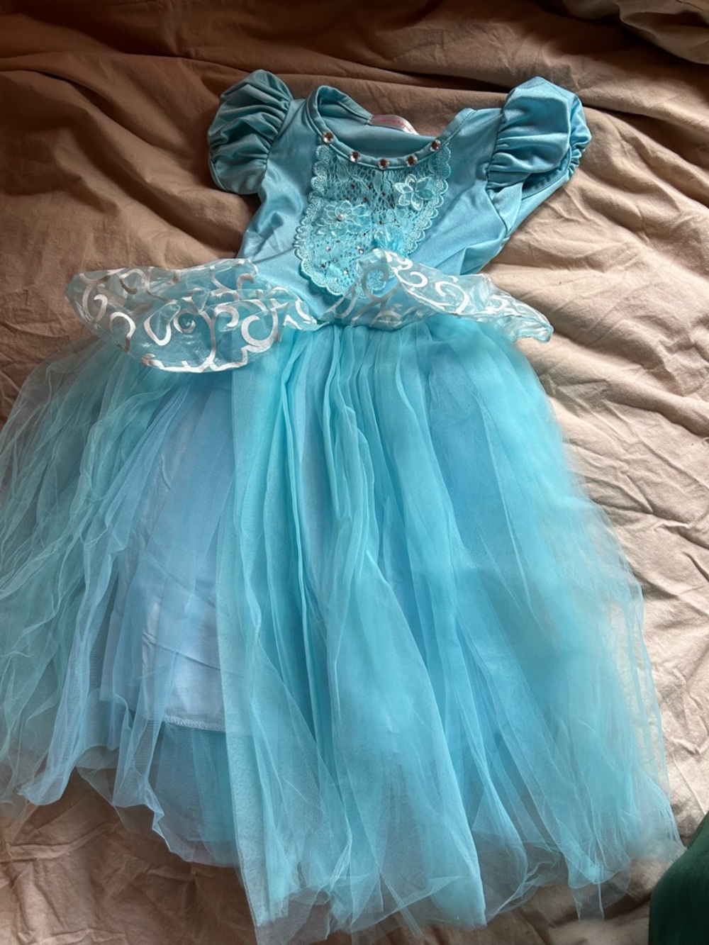 Toddler blue princess dress size 2T